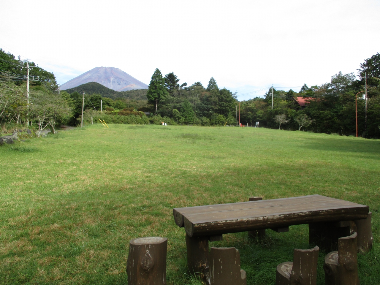 中央公園 富士山１